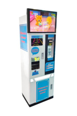 Coin changer with LCD screen