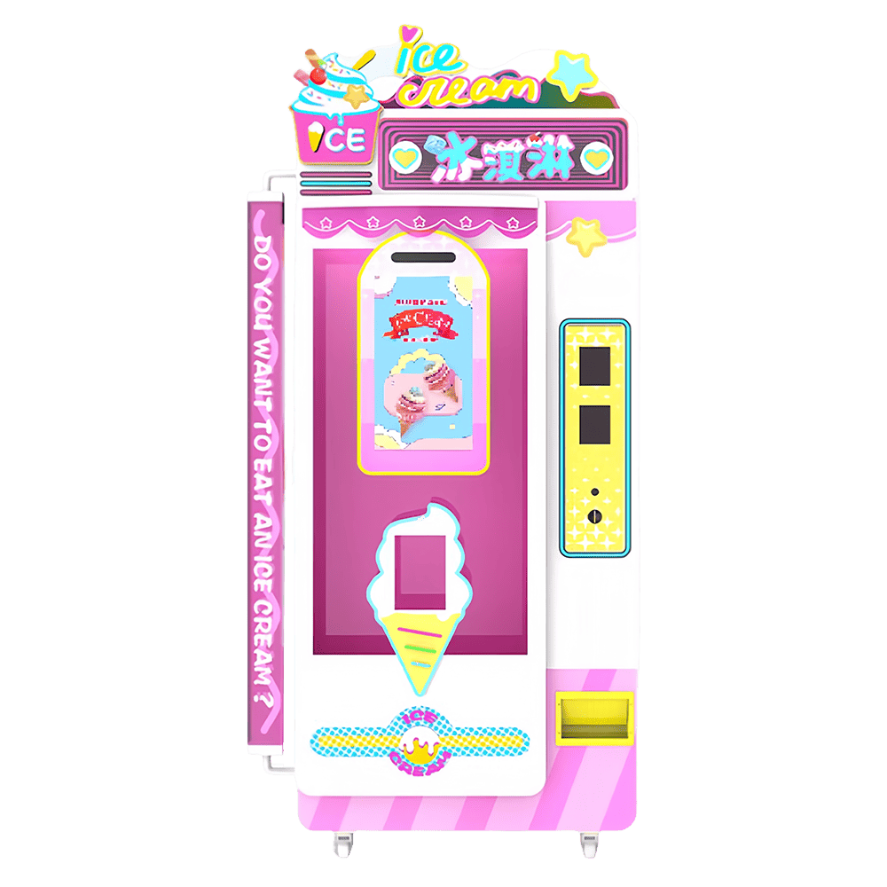 Fully Automatic Ice Cream Robot Vending Machine NF-318 - Image 2