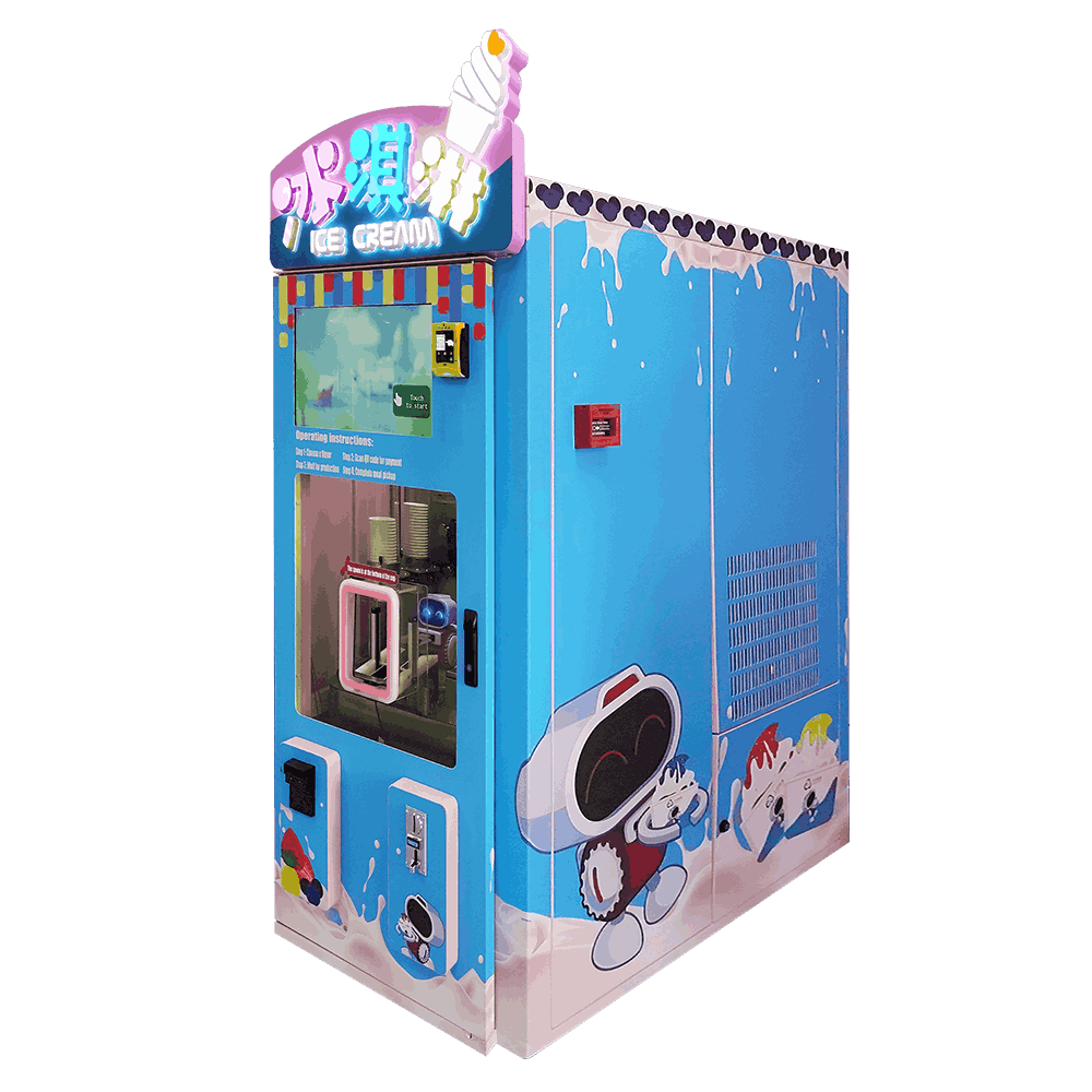 Fully Automatic Ice Cream Robot Vending Machine NF-320 - Image 2