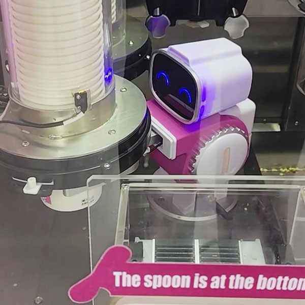 Fully Automatic Ice Cream Robot Vending Machine NF-320 - Image 6