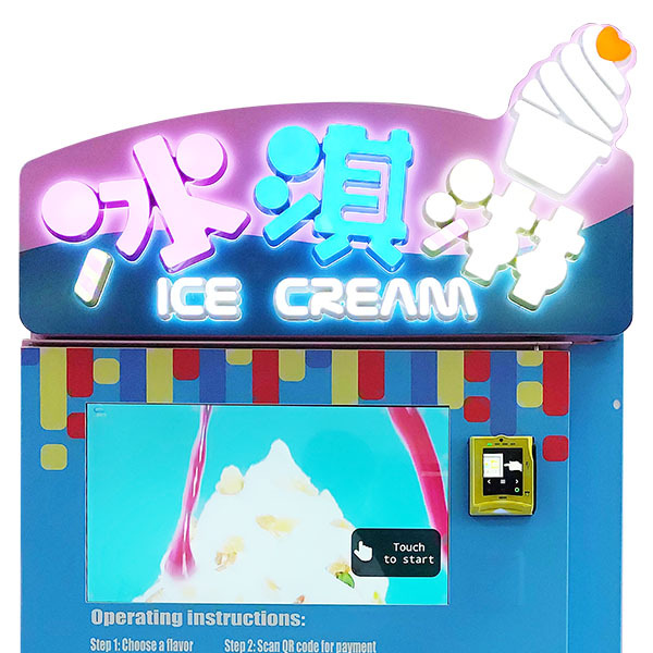 Fully Automatic Ice Cream Robot Vending Machine NF-320 - Image 8