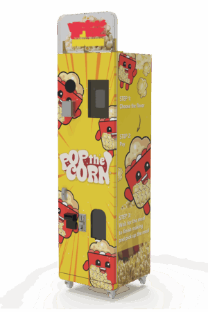Automatic Popcorn Robot Vending Machine P10