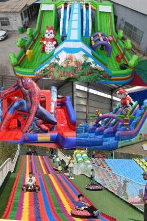 Inflatable Slides And Castle