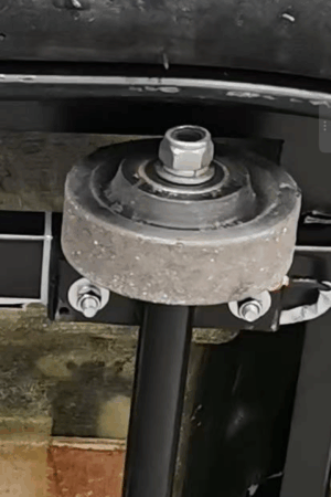 Children Bumper car rear wheel