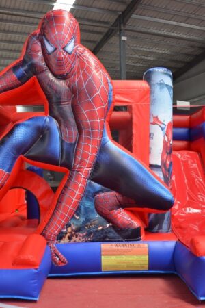 Spiderman Inflatable Slide