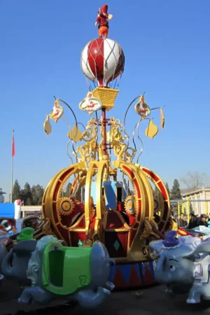 Self Controlled Divine Flying Elephants